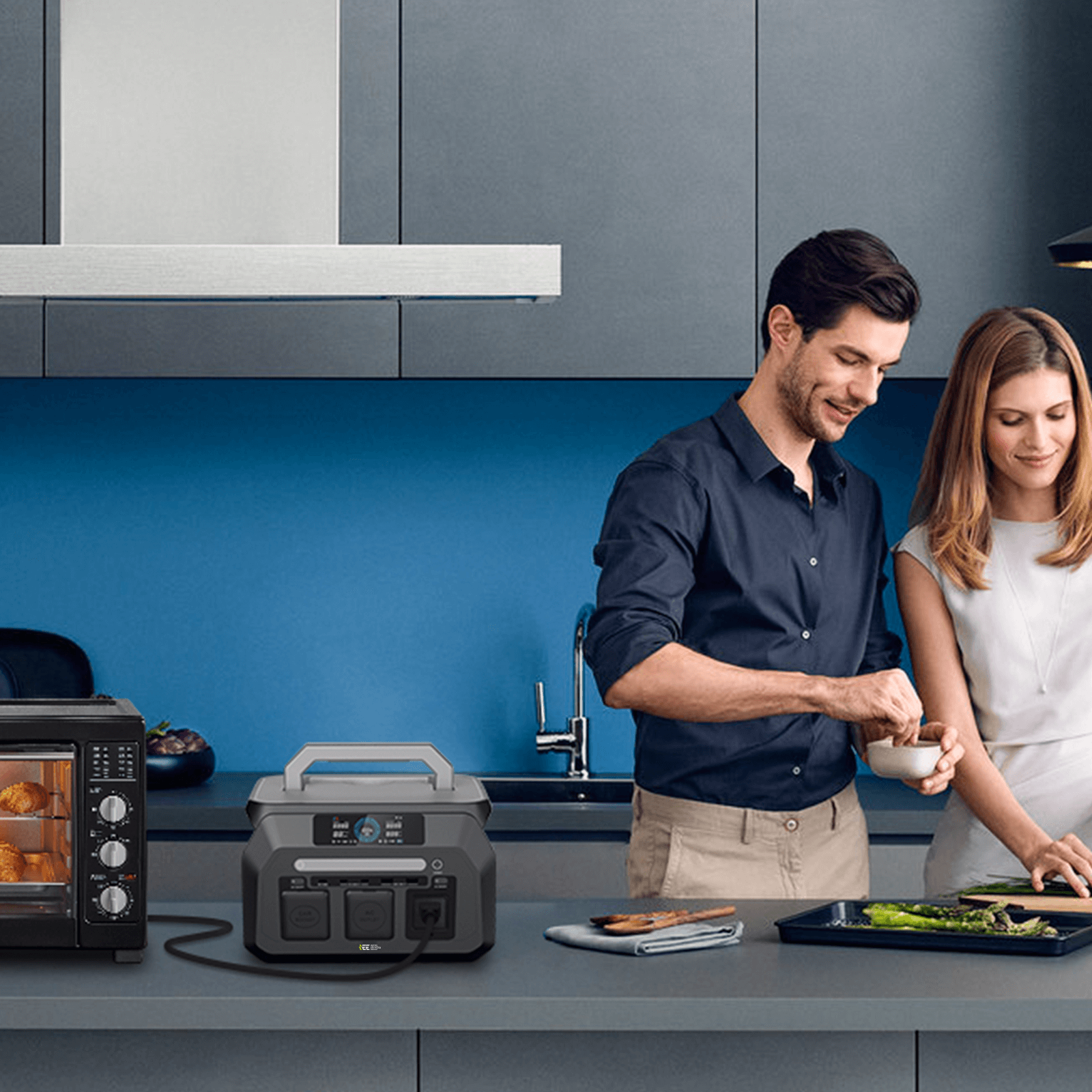 IEETek ポータブル電源 512W 800W キャンプ用・ 停電対策・車中泊・防災