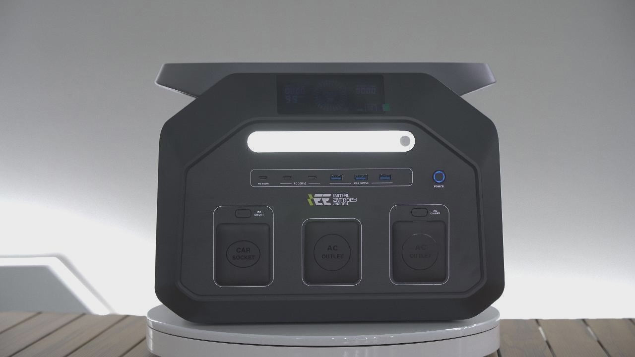 ポータブル電源 セット P1800 -IEETeK