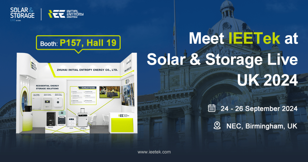 IEETek attended Solar & Storage Live UK 2024